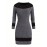[Chic Plus Size Dress] Plus Size Women's Casual Chic Long Sleeve Dress - Stretchy Office to Party Outfit, Flattering Fit for Everyday & Formal Events, Machine Washable Fall/Spring Attire, Comfortable Material, Versatile Fashion
