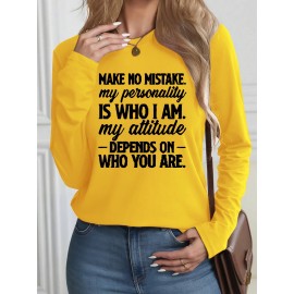 Women's Green Motivational Quote T-Shirt - 