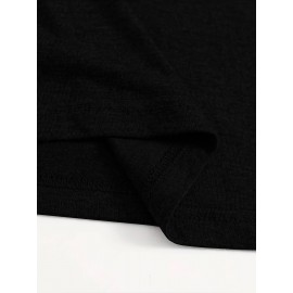 [Season Versatile] Women's Yin Yang Tree of Life Graphic T-Shirt - Short Sleeve Crew Neck, Dark Gray with Colorful Night Sky Design, Casual Summer & Spring Top, Casual Wear Top|Tree Of Life Design|Smooth Texture Shirt