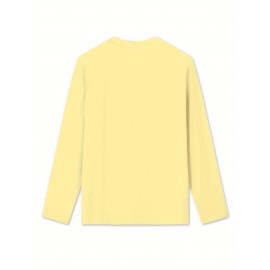 Floral Cross Print Women's Long Sleeve Crew Neck T-Shirt - 