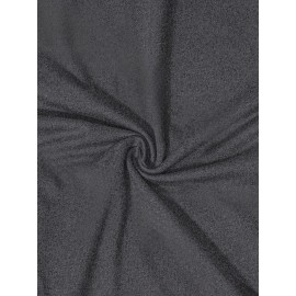 Women's West Coast Surf Gradient Tie-Dye Long Sleeve T-Shirt, Bright Yellow Crew Neck with Artistic Ocean Wave Print, Stretchy Polyester Blend, Casual Spring/Summer Sportswear, Machine Washable, Beach Wear