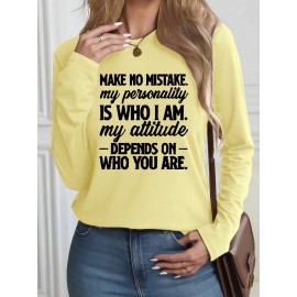 Women's Green Motivational Quote T-Shirt - 