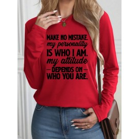 Women's Green Motivational Quote T-Shirt - 